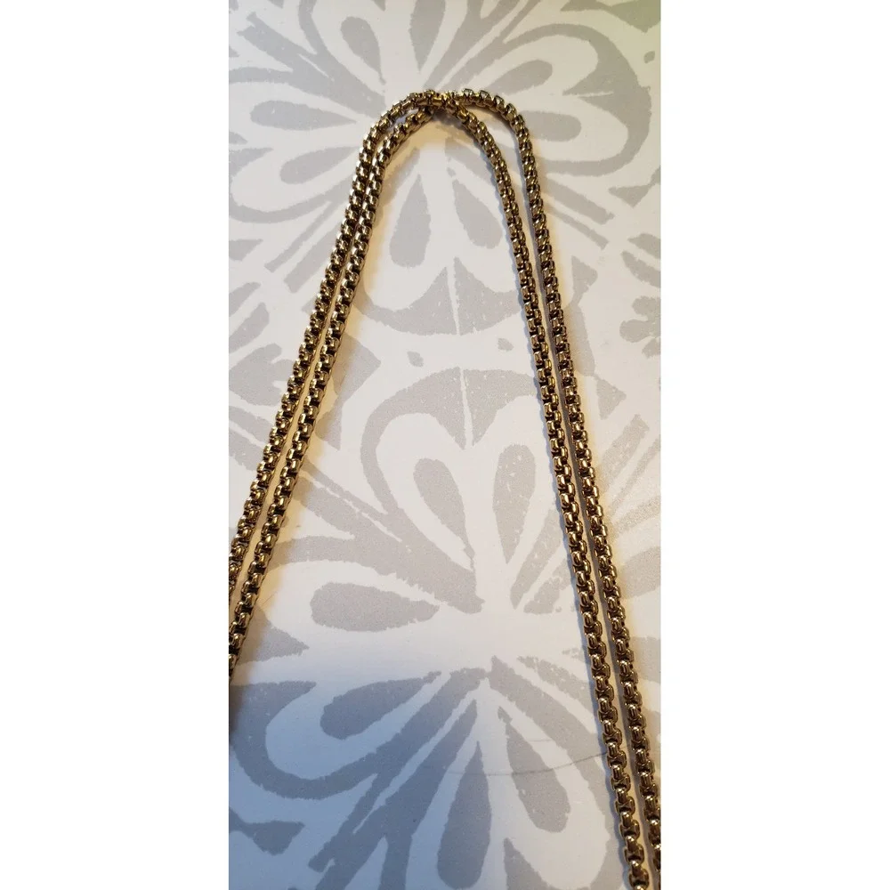India Hicks 12k Gold Plated Curved Bar Bolo Necklace - Picture 4 of 5
